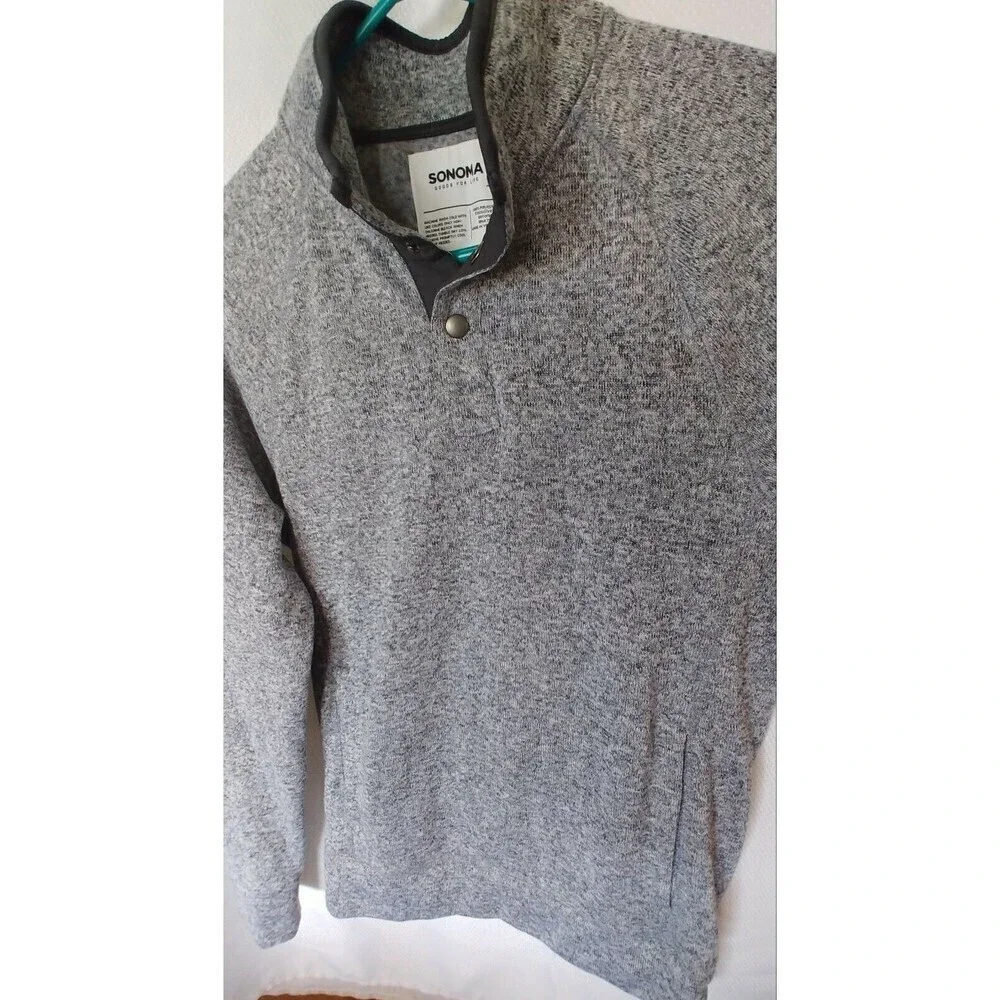 Sonoma Long sleeve Sweater Color Gray Size Small